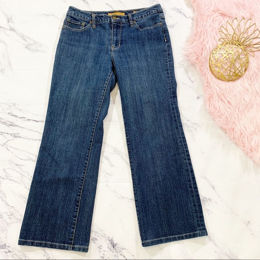 Seven7 Premium Flare Jeans Med Wash Size 10